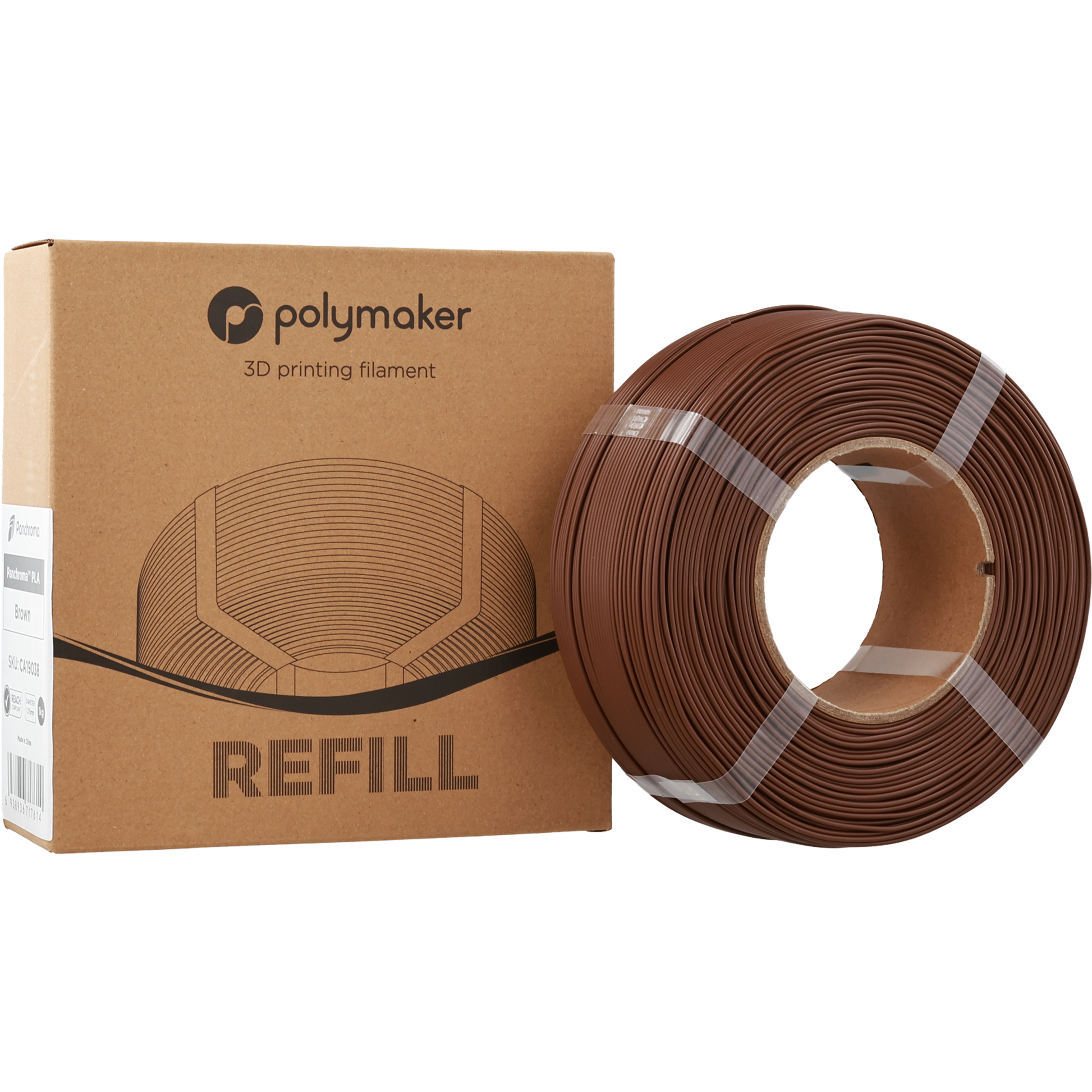 Polymaker Panchroma PLA Brown 1.75 mm 1kg REFILL