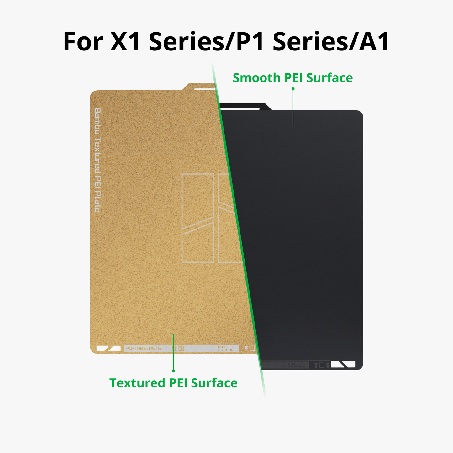 Bambu Lab Dual-Texture PEI Plate - X1 / P1 / A1