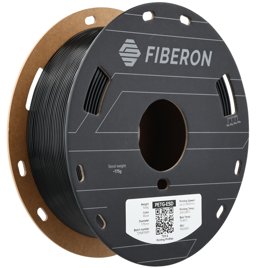 Polymaker Fiberon PETG-ESD Black 1.75mm 500g