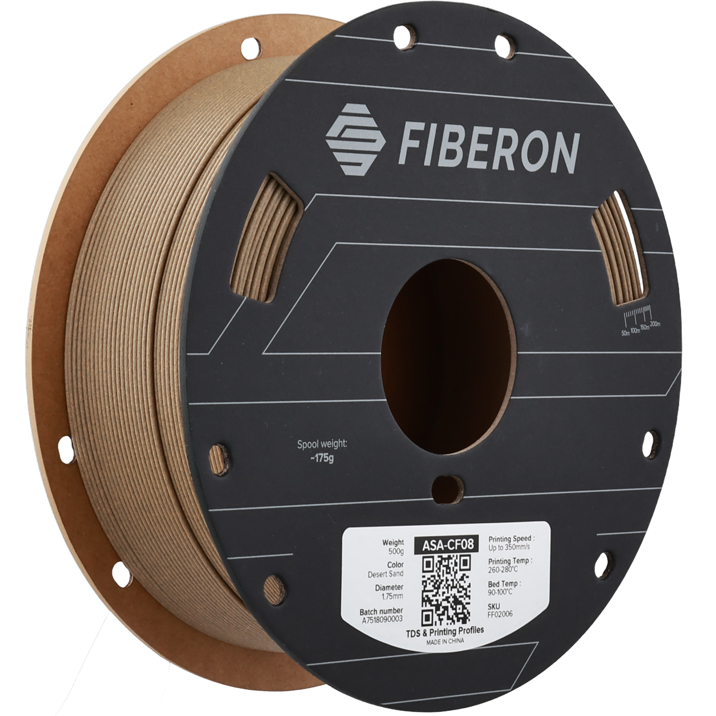 Polymaker Fiberon ASA-CF08 Desert Sand 1.75mm 500g