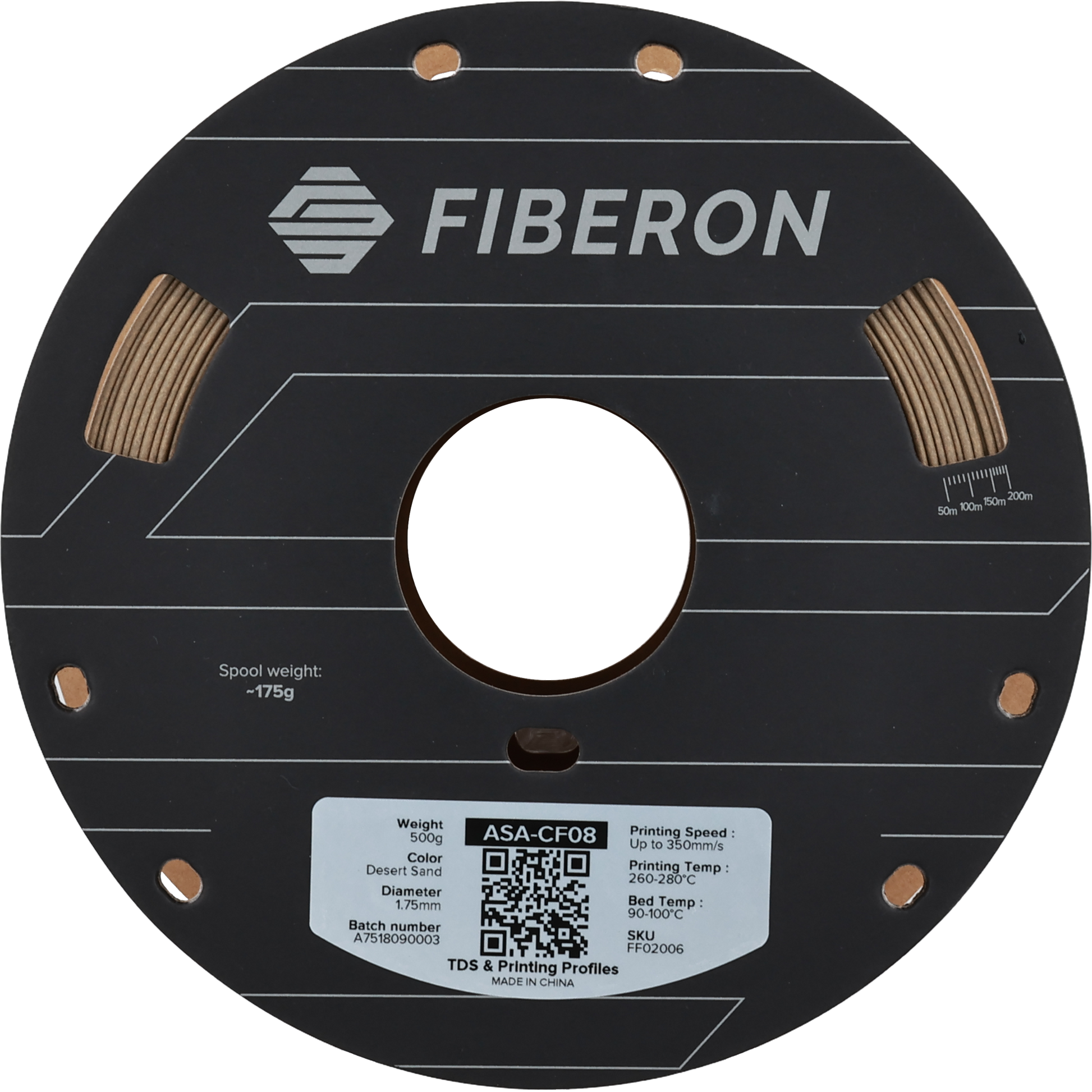 Polymaker Fiberon ASA-CF08 Desert Sand 1.75mm 500g