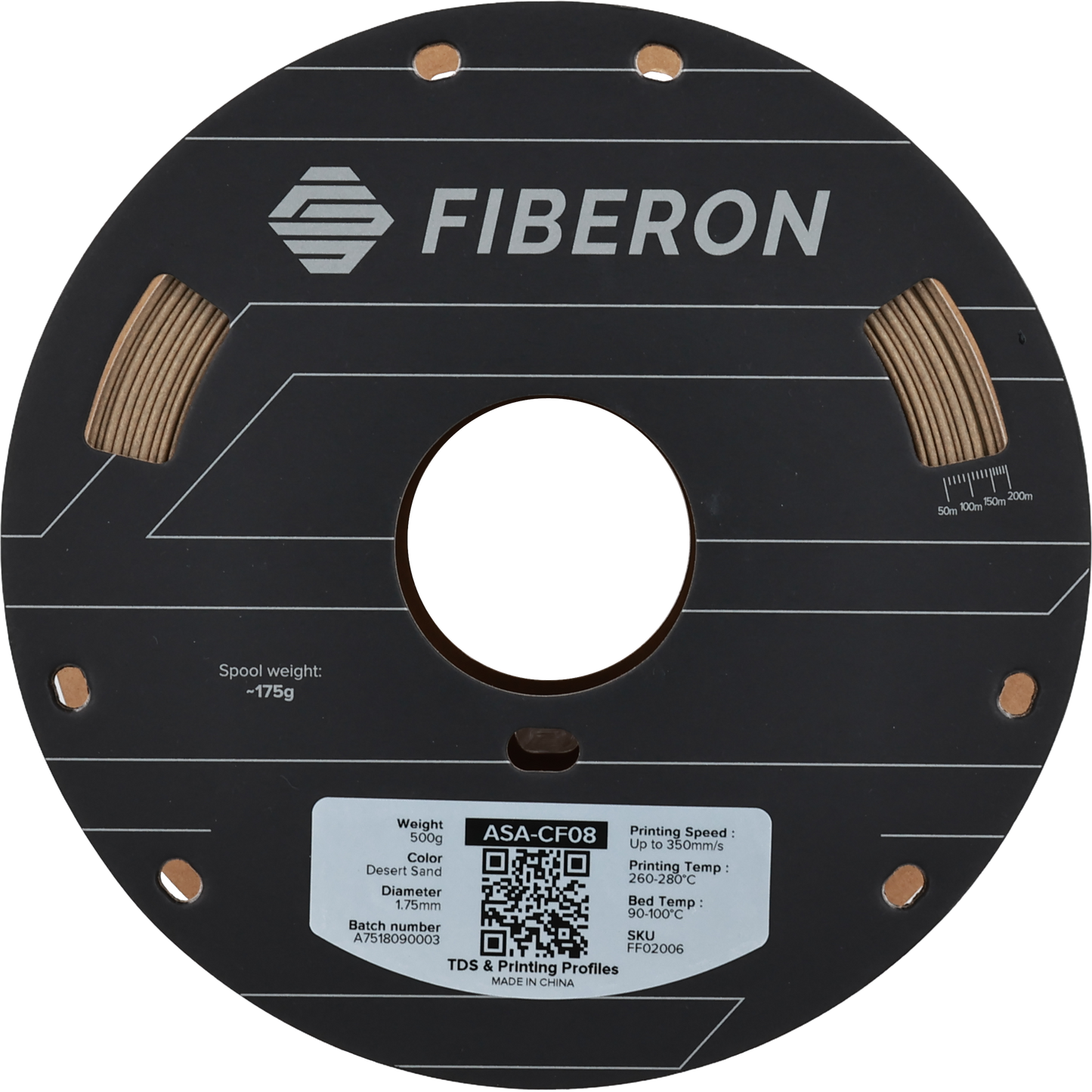 Polymaker Fiberon ASA-CF08 Desert Sand 1.75mm 500g