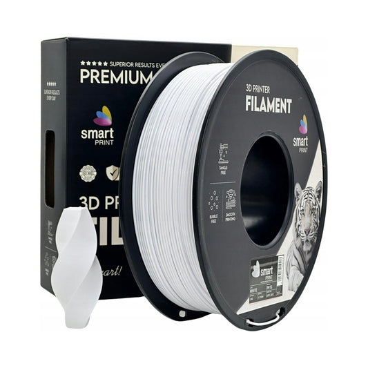 Filament 3D Smart Print PETG white 1.75mm 1kg SZPULA