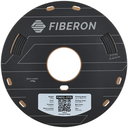 Polymaker Fiberon PA612-CF15 Black 1.75mm 500g