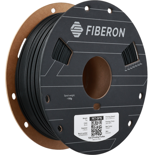 Polymaker Fiberon PET-GF15 Black 1.75mm 1kg
