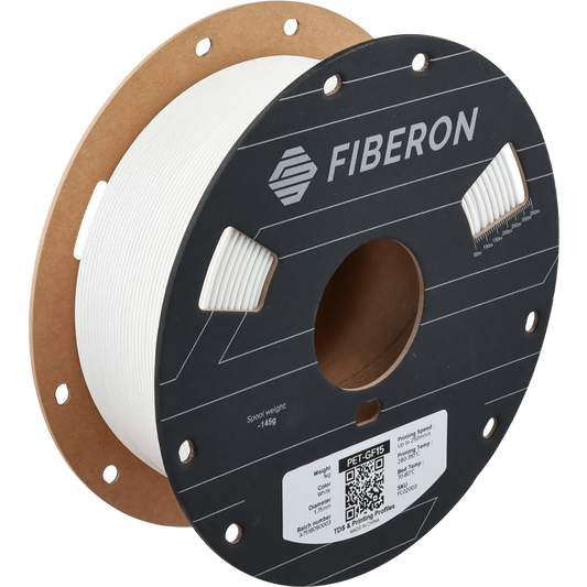 Polymaker Fiberon PET-GF15 White 1.75mm 1kg