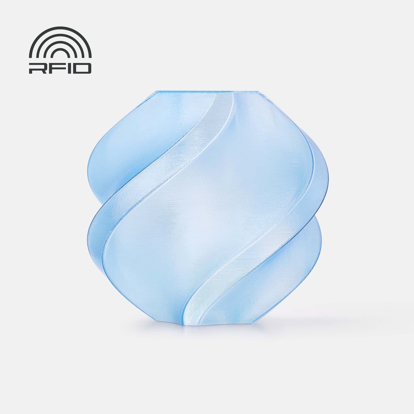 Bambu Lab PETG Translucent 1,75mm 1kg Translucent Light Blue (32600) SZPULA