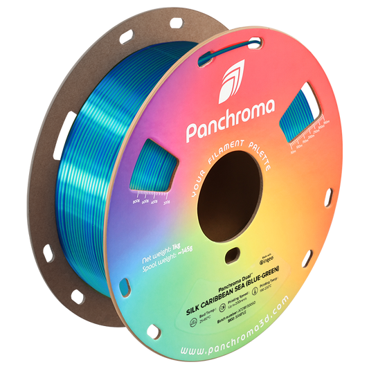 Polymaker Panchroma PLA Dual Silk Caribbean (Blue / Green) 1.75 mm 1kg