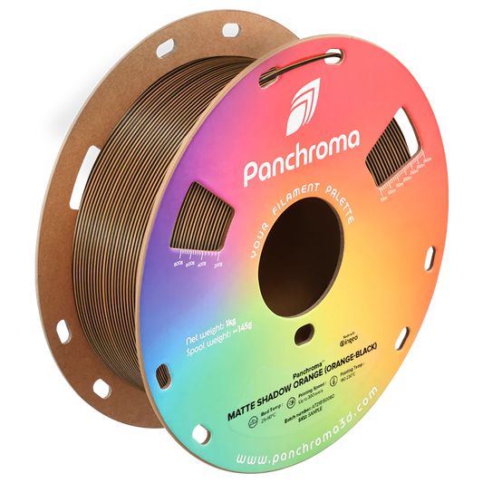 Polymaker Panchroma PLA Dual Matte Shadow Orange 1,75mm 1kg - Orange-Black