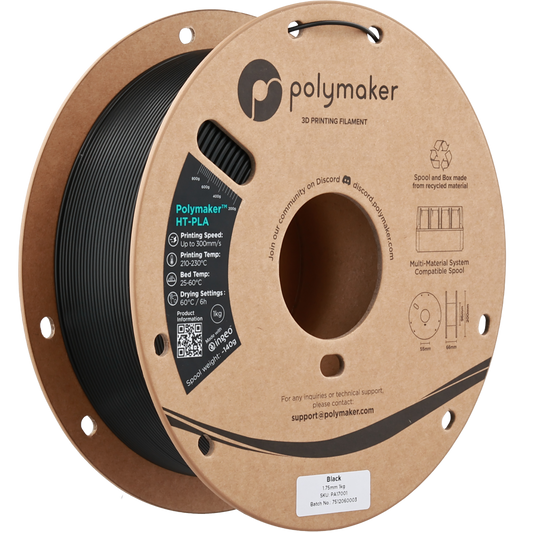Polymaker HT-PLA Black 1.75 mm 1kg