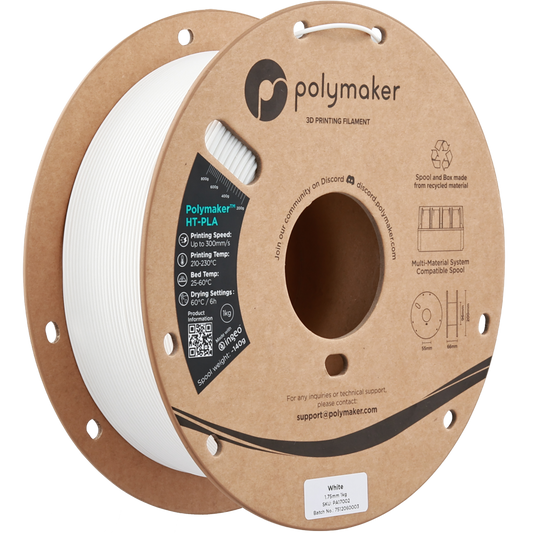 Polymaker HT-PLA White 1.75 mm 1kg
