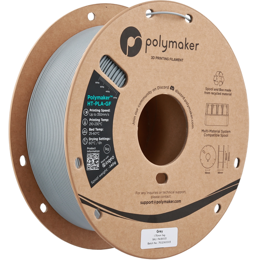 Polymaker HT-PLA-GF Grey 1.75 mm 1kg