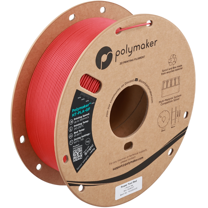 Polymaker HT-PLA-GF Power Tool Red 1.75 mm 1kg