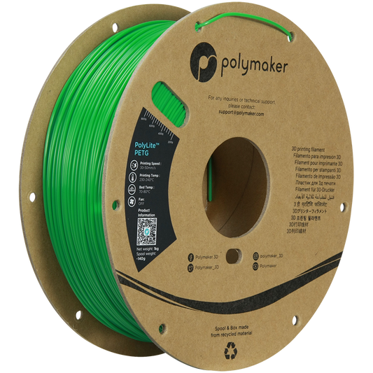 Polymaker PolyLite PETG 1,75mm 1kg - Green