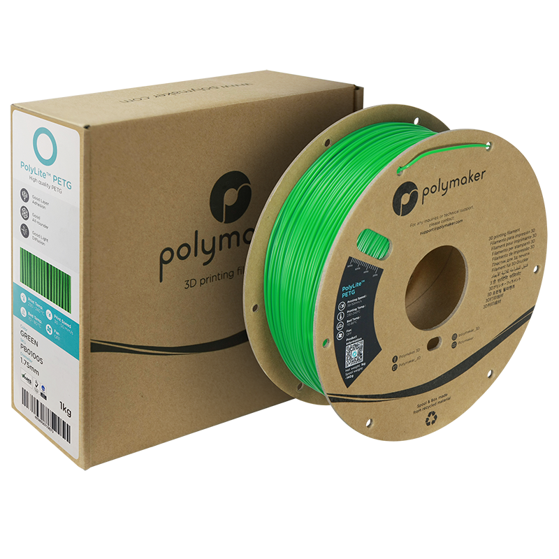 Polymaker PolyLite PETG 1,75mm 1kg - Green