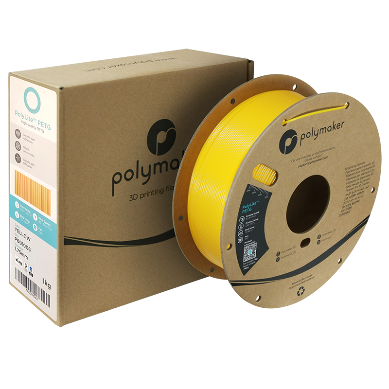 Polymaker PolyLite PETG 1,75mm 1kg - Yellow