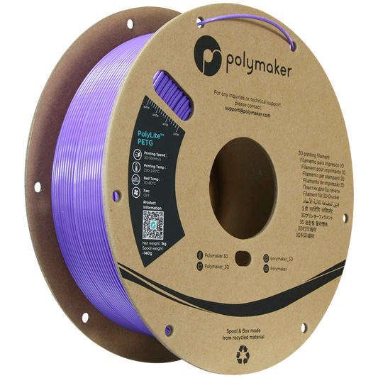 Polymaker PolyLite PETG 1,75mm 1kg - Purple