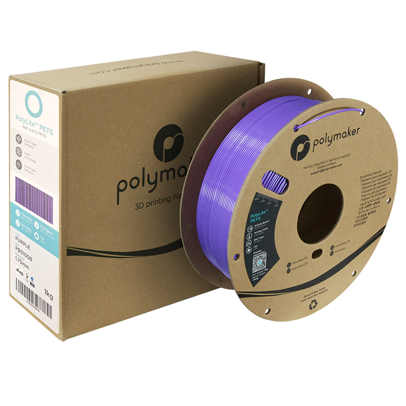 Polymaker PolyLite PETG 1,75mm 1kg - Purple