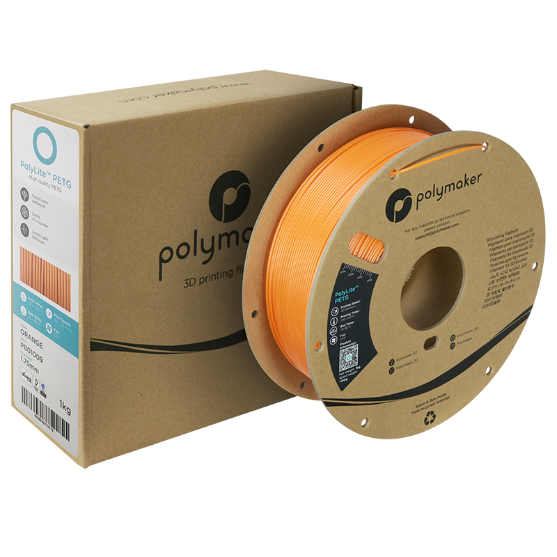 Polymaker PolyLite PETG 1,75mm 1kg - Orange