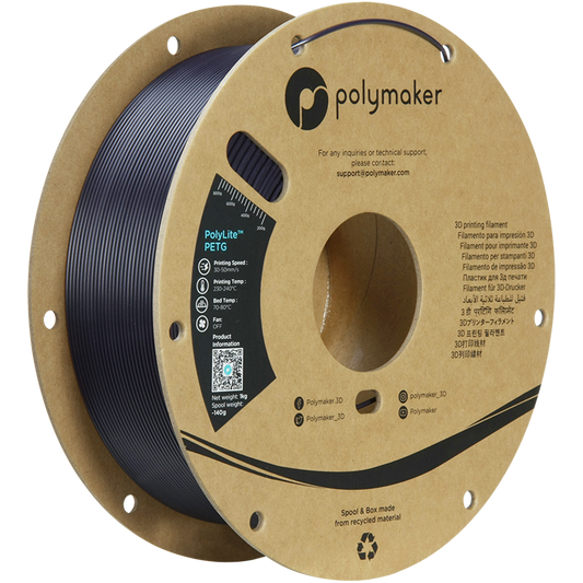 Polymaker PolyLite PETG Dark Purple 1.75mm 1kg