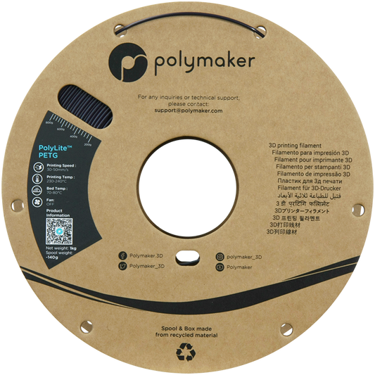 Polymaker PolyLite PETG Dark Purple 1.75mm 1kg