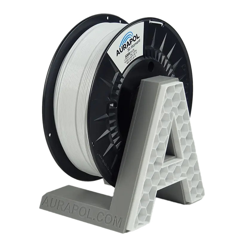 AURAPOL PET-G Filament White 1 kg 1,75 mm
