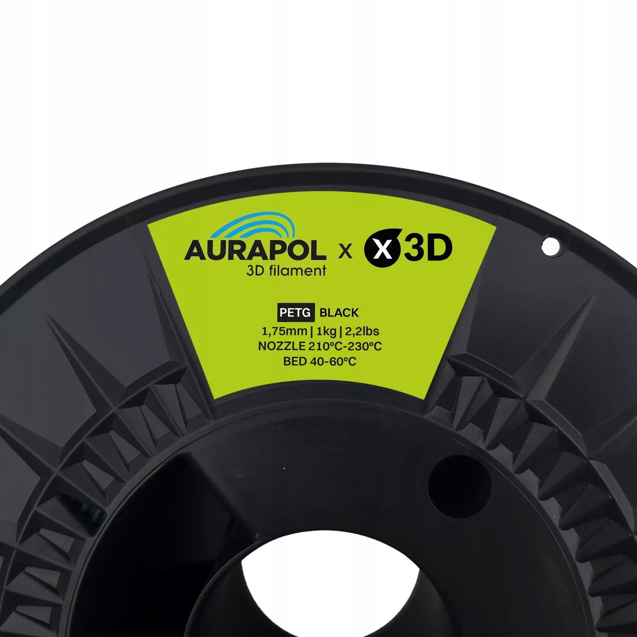 AURAPOL PET-G Filament Graphite black 1 kg 1,75 mm