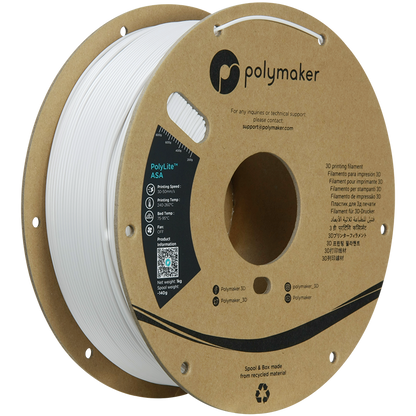 Filament Polymaker PolyLite ASA 1,75mm 1kg - Grey