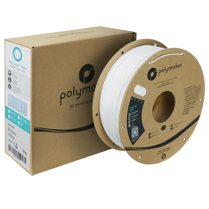 Filament Polymaker PolyLite ASA 1,75mm 1kg - Grey