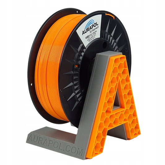 Filament 3D Aurapol PLA pomarańczowy 1kg 1.75mm