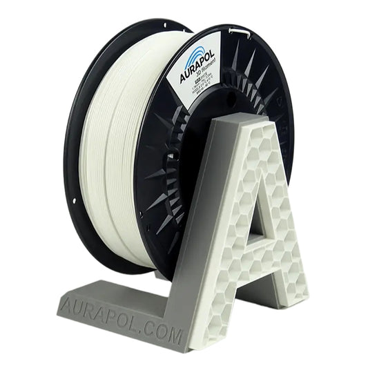 AURAPOL PLA 3D Filament White 1 kg 1,75 mm