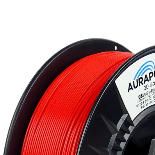 Filament 3D Aurapol PLA czerwony L-EGO 1kg 1.75mm