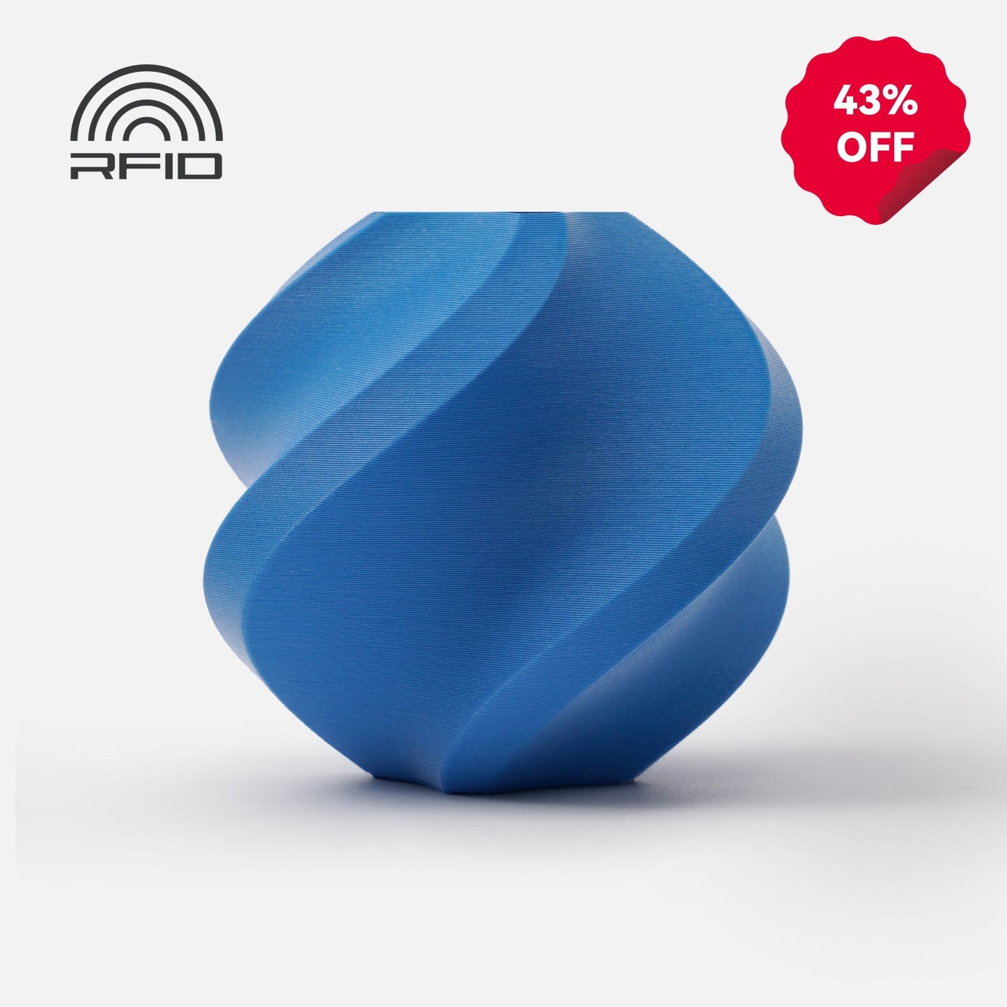 Bambu Lab PLA 1,75 mm 10kg Matte Marine Blue (11600) - REFILL
