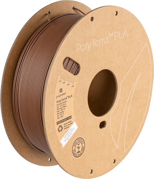 Polymaker PolyTerra PLA 1,75mm 1kg - Earth Brown
