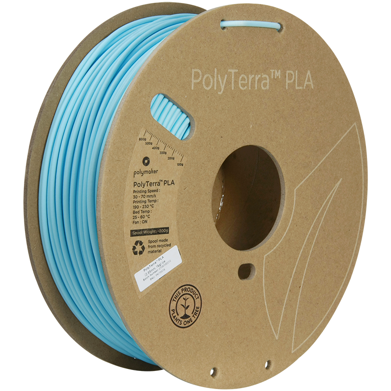 Polymaker PolyTerra PLA 1,75mm, 1kg - Ice
