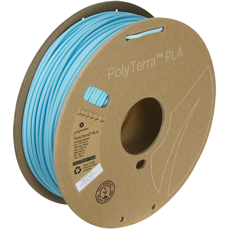 Polymaker PolyTerra PLA 1,75mm, 1kg - Ice