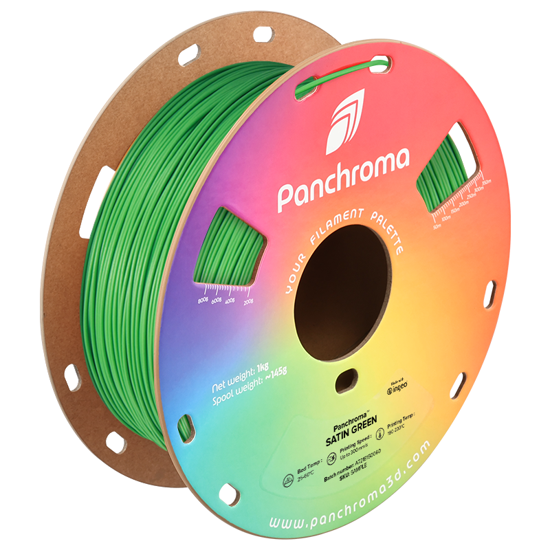 Polymaker Panchroma PLA Satin Green 1.75 mm 1kg