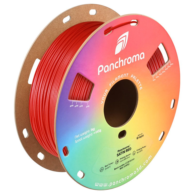 Polymaker Panchroma PLA Satin Red 1.75 mm 1kg