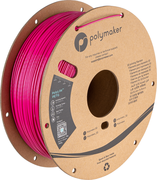 Polymaker PolyLite PETG Magenta 1.75mm 1kg