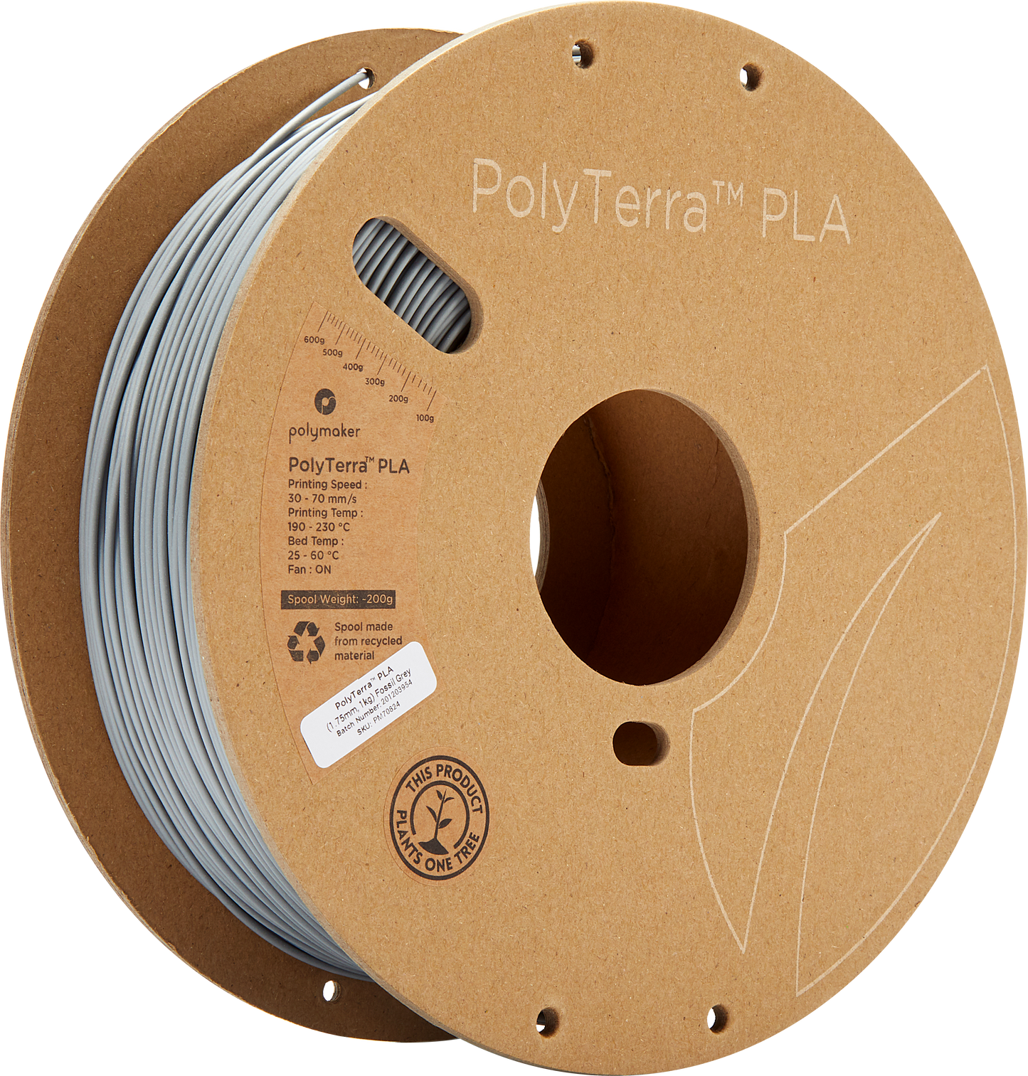Polymaker PolyTerra PLA 1,75mm, 1kg - Rose