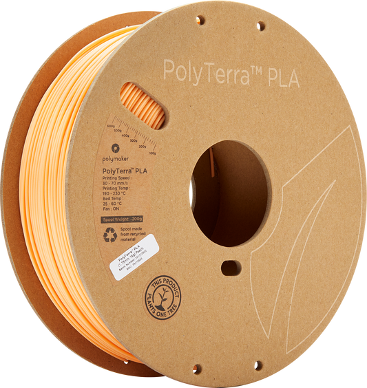 Polymaker PolyTerra PLA 1,75mm, 1kg - Banana