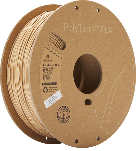 Polymaker PolyTerra PLA 1,75mm, 1kg - Banana