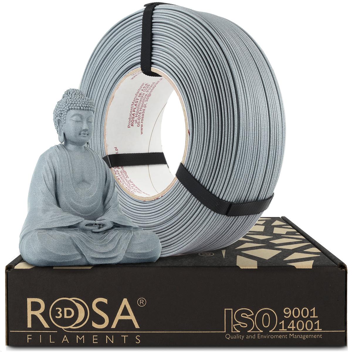 Rosa3D PLA-CF Matt Stone Cold Gray 1.75mm 1kg REFILL
