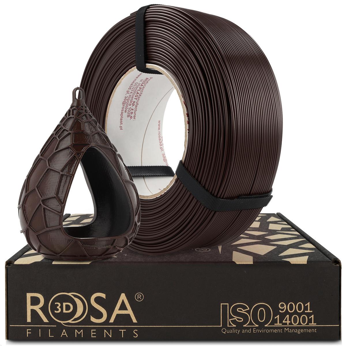 Rosa3D PETG HS Chocolate Brown 1.75mm 1kg REFILL
