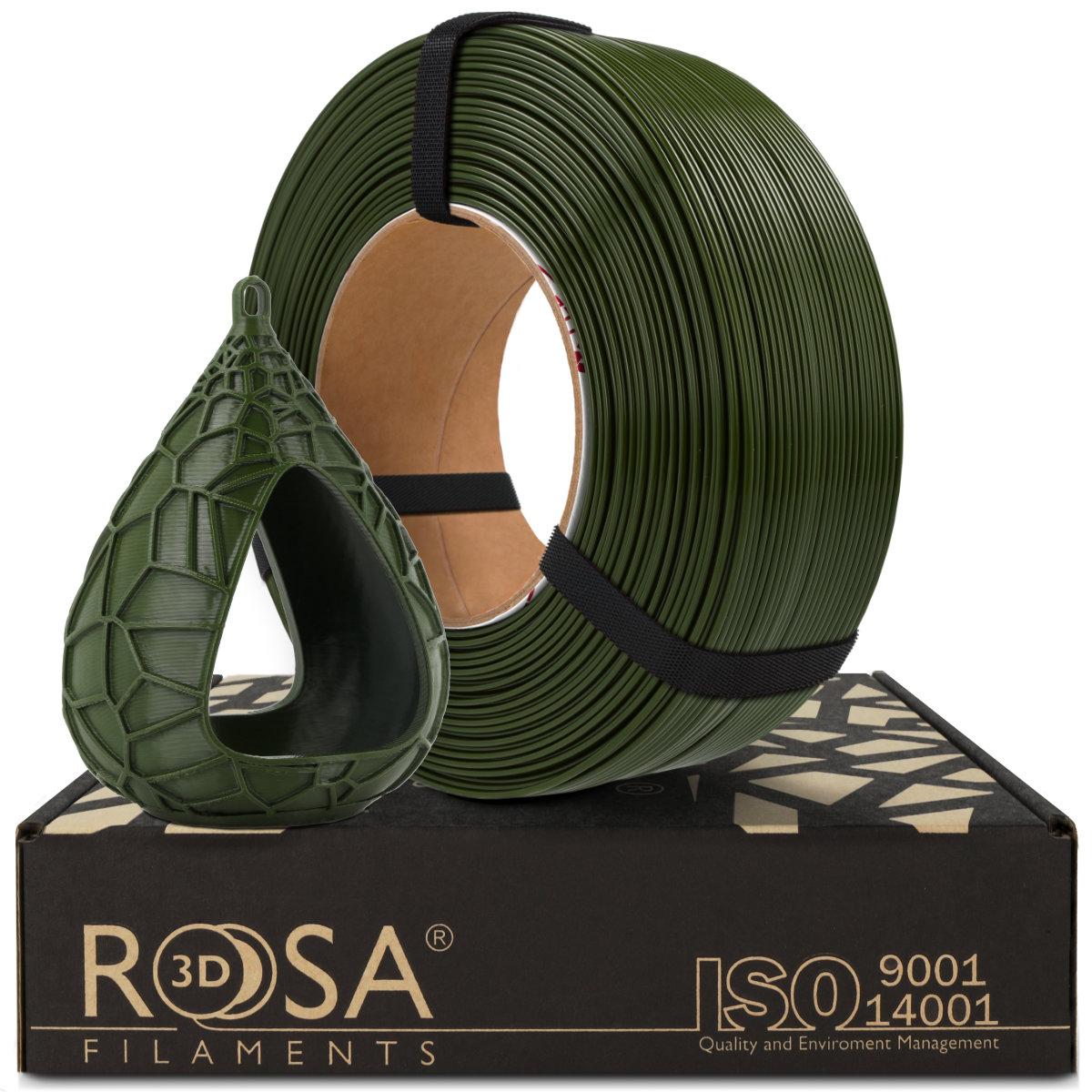Rosa3D PETG HS Army Green 1.75mm 1kg REFILL