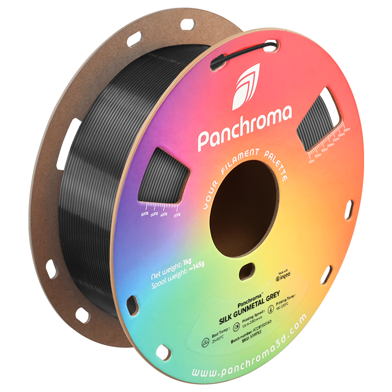 Polymaker Panchroma PLA Silk Gunmetal Grey 1.75 mm 1kg