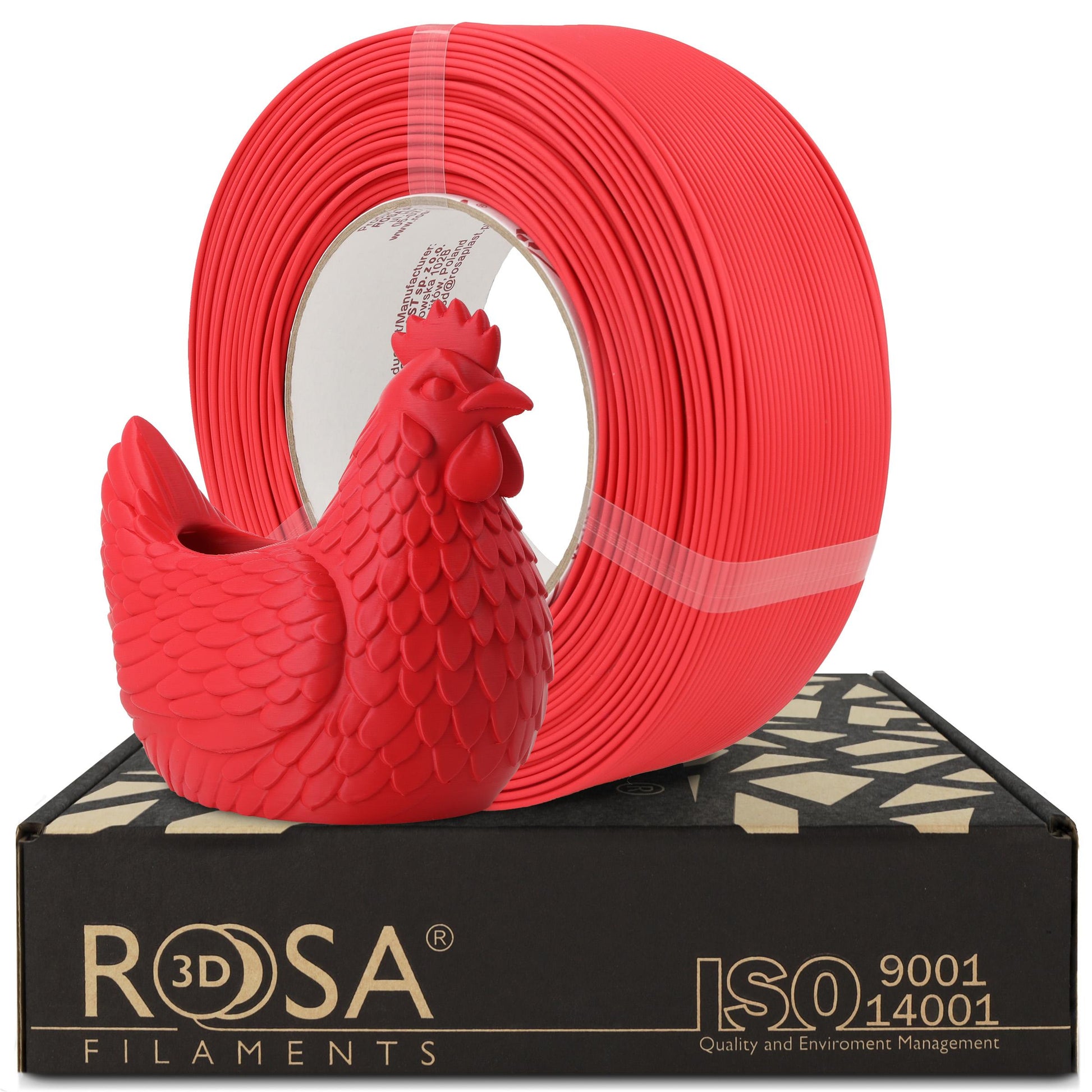 Rosa3D PLA Speed Matt Raspberry Red 1.75mm 1kg REFILL