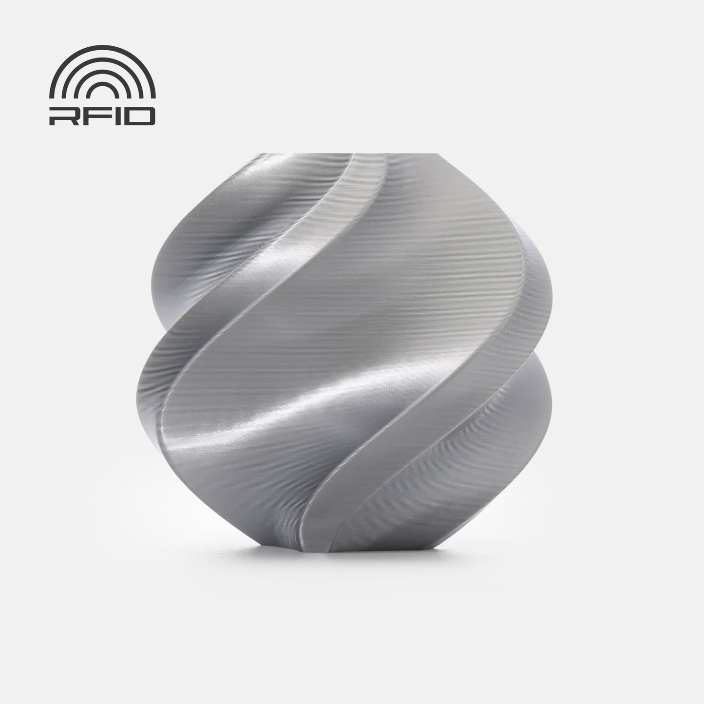 Bambu Lab PLA Silk+ 1,75mm 1kg Silver (13109) SZPULA