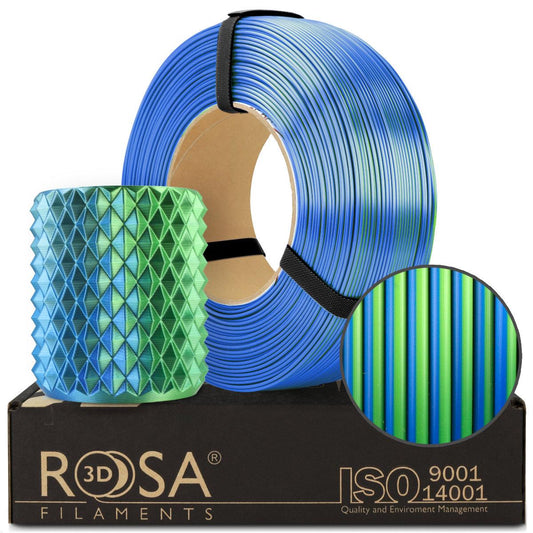 Rosa3D PLA Magic Silk Lagoon 1.75mm 1kg REFILL