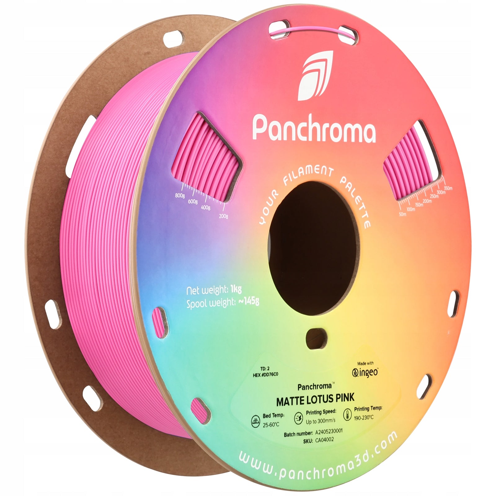 Polymaker Panchroma PLA Matte Lotus Pink 1.75 mm 1kg